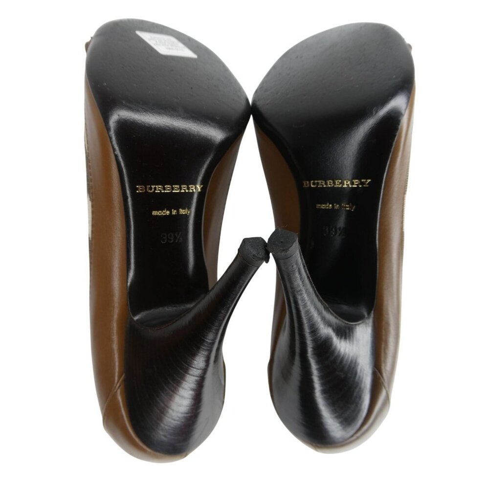 Burberry Women's Brown Heels Size 39.5 IT - Picture 4 of 6